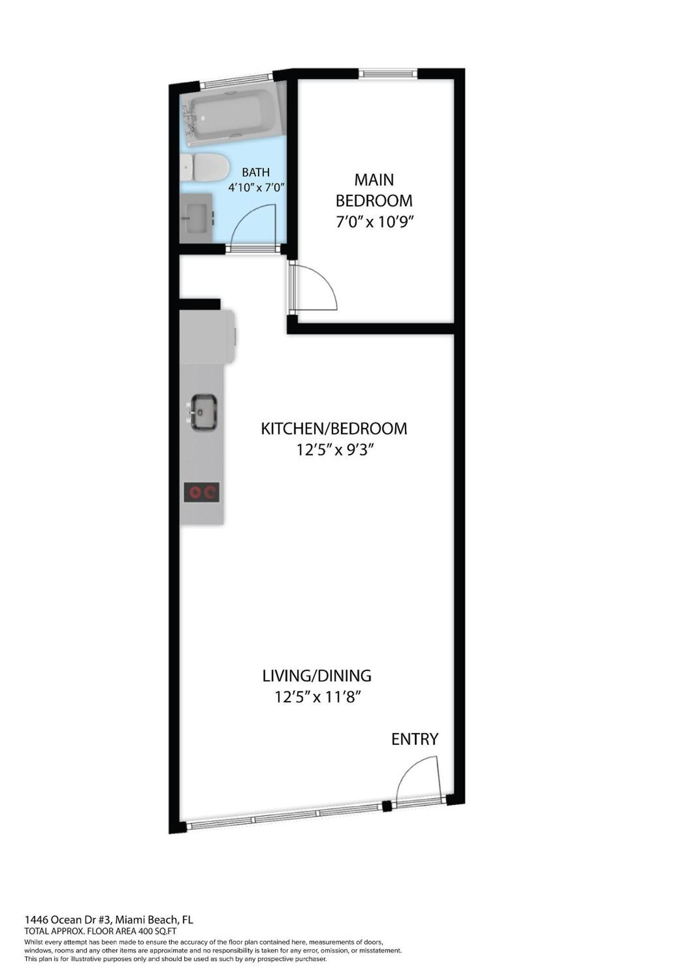 Beachy 1 B/R, W/2 Queen Beds, On Ocean Drive Beach 마이애미 비치 외부 사진